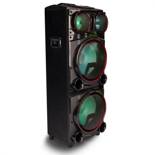 NGS Wild Punk 3 Altavoz Bluetooth Doble Subwoofer 1000W