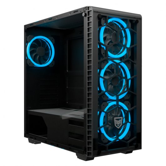 Nfortec Draco USB 3.0 Cristal Templado RGB