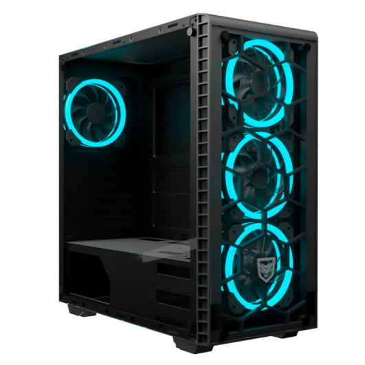 Nfortec Draco USB 3.0 Cristal Templado RGB