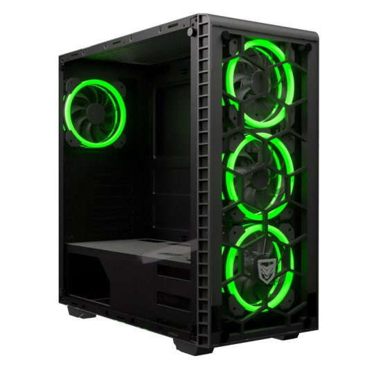 Nfortec Draco USB 3.0 Cristal Templado RGB