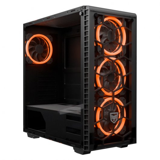 Nfortec Draco USB 3.0 Cristal Templado RGB