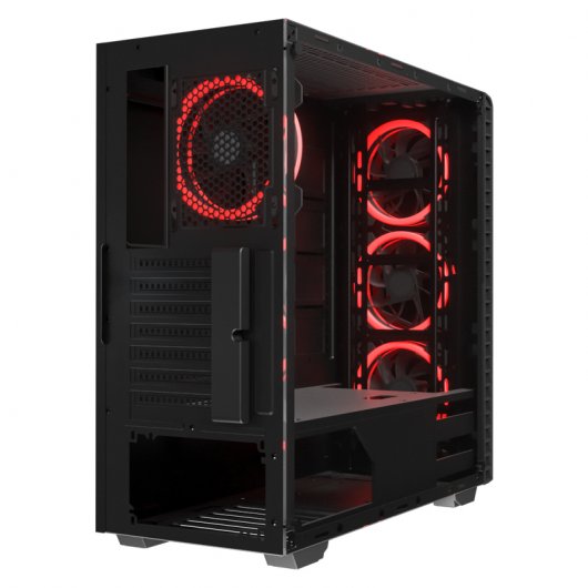 Nfortec Draco USB 3.0 Cristal Templado RGB