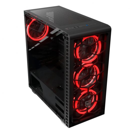 Nfortec Draco USB 3.0 Cristal Templado RGB