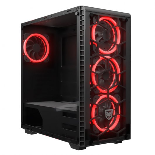 Nfortec Draco USB 3.0 Cristal Templado RGB