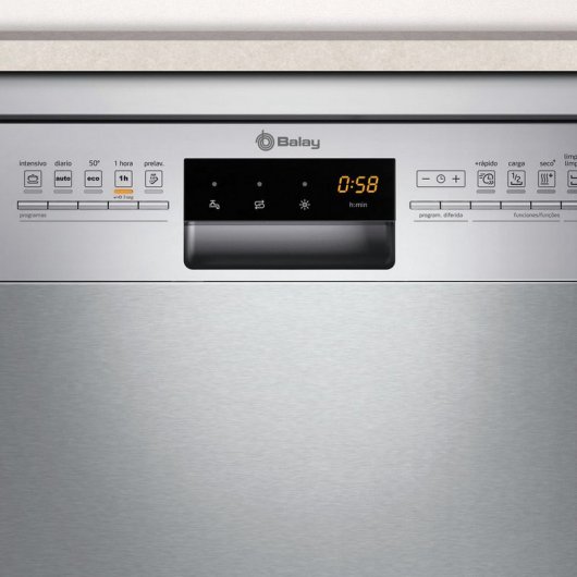 Balay 3VS708IA Lavavajillas Capacidad 13 Cubiertos D Acero Inoxidable