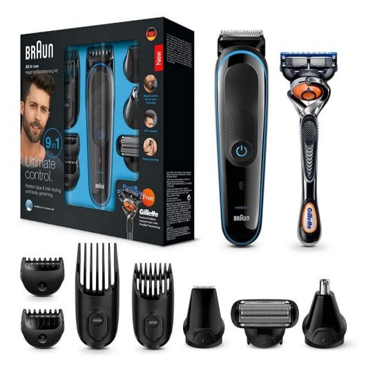 Braun MGK3085 Set de Afeitado Multifunción 9 en 1