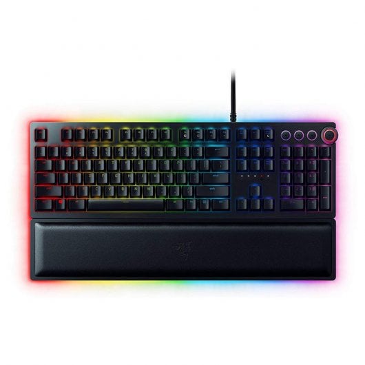 Razer Huntsman Elite Teclado Mecánico Gaming RGB Switches Optomecánicos Purple