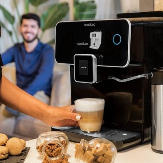 Cecotec Power Matic-ccino 8000 Touch Serie Nera Cafetera Superautomática