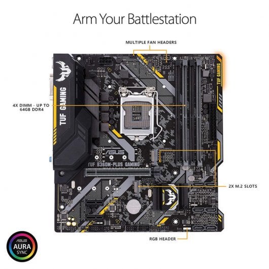 Asus TUF B360M-Plus Gaming