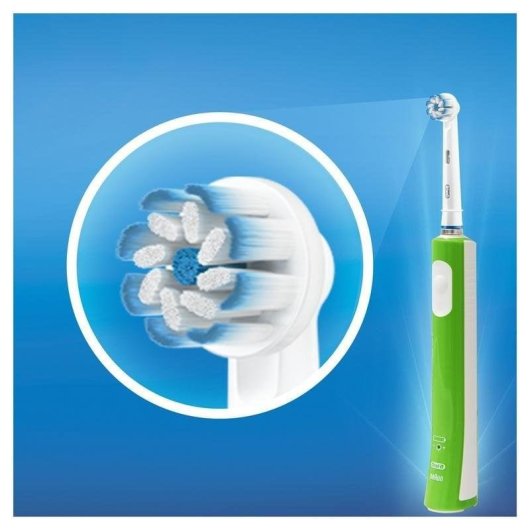 Escova de Dentes Elétrica Criança Oral-B Junior Verde 1 Cabeça Temporizador