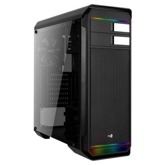 Aerocool AERO500G RGB Cristal Templado USB 3.0 