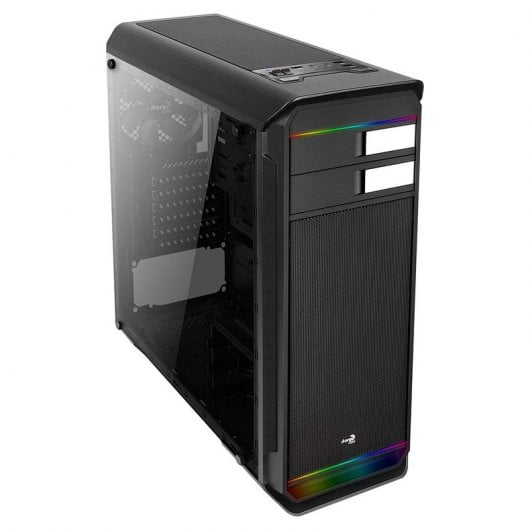 Aerocool AERO500G RGB Cristal Templado USB 3.0 