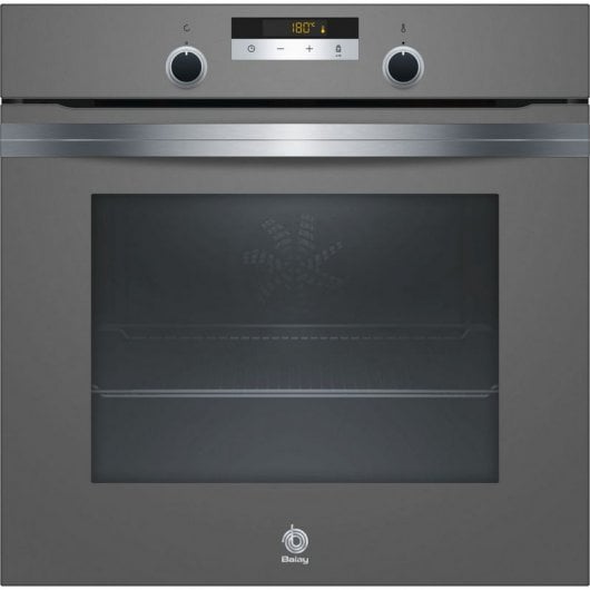 Balay 3HB5848A0 Horno Pirolítico Multifunción 71L Cristal Gris