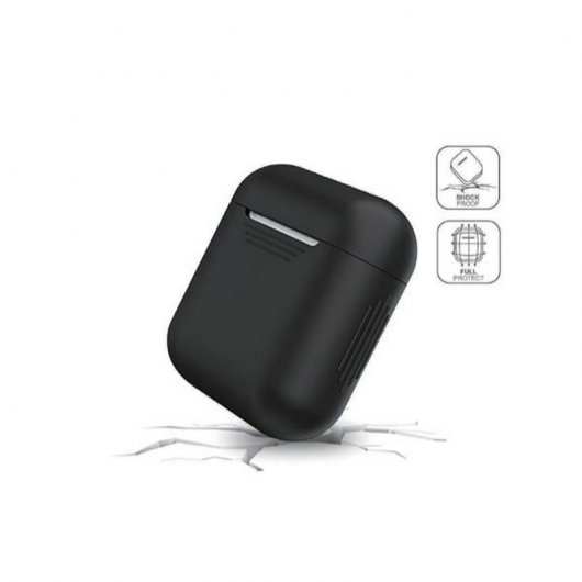 Unotec Funda Protectora de Silicona Roja para AirPods