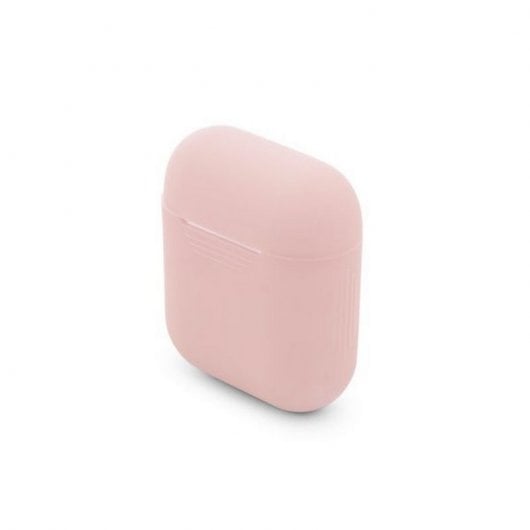 Étui de protection en silicone rose Unotec pour AirPods