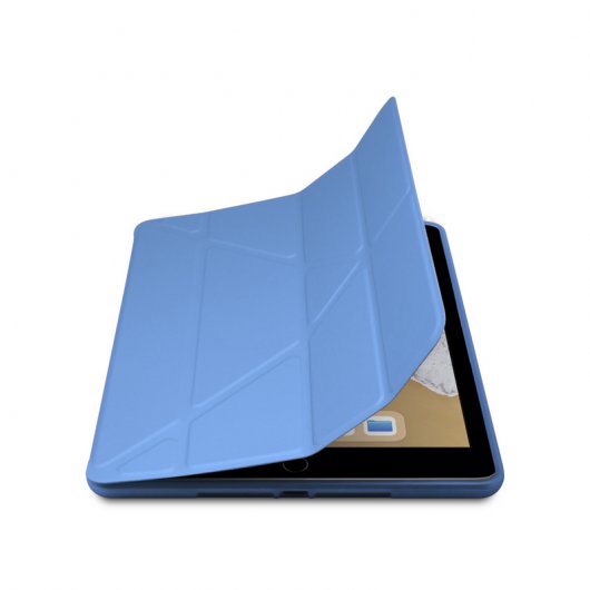 Unotec Funda iPad Air/2017/2018 Origami Azul
