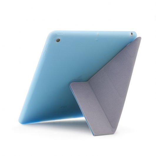 Unotec Funda iPad Air/2017/2018 Origami Azul