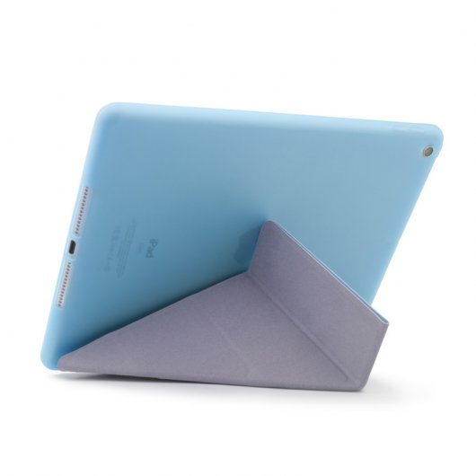 Unotec Funda iPad Air/2017/2018 Origami Azul