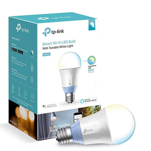 TP-LINK LB120 Bombilla inteligente Wi-Fi Blanco