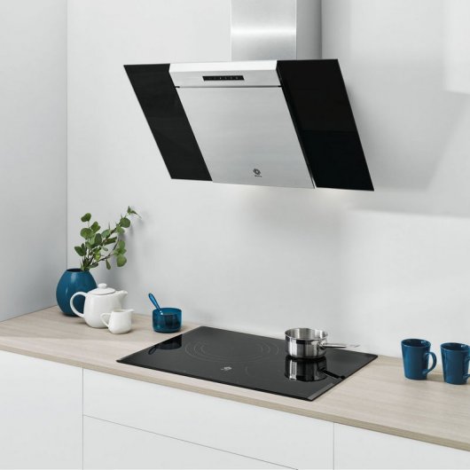 Balay 3EB977LT Placa de Inducción 70cm 3 Zonas Negra Biselada