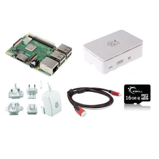 Pacchetto Raspberry PI 3 B+ bianco