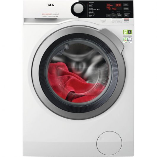 AEG L8FBE842 Lavadora de Carga Frontal 8Kg A Blanca