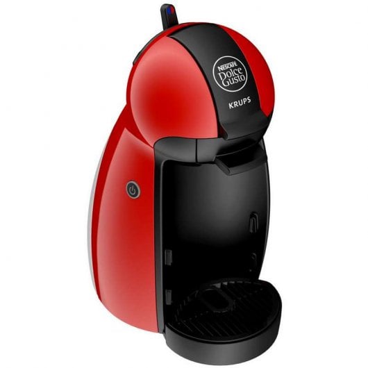 Krups Piccolo Cafetera Dolce Gusto Rojo + 3 Packs de Cápsulas de Café