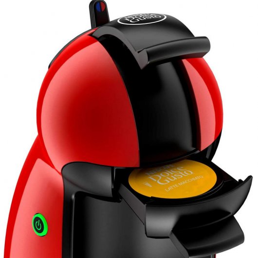 Krups Piccolo Cafetera Dolce Gusto Rojo + 3 Packs de Cápsulas de Café