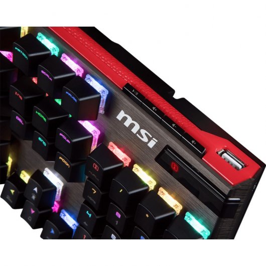 MSI Vigor GK80 Teclado Gaming RGB Cherry MX Red