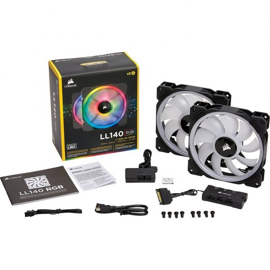 Corsair LL140 RGB Multipack Ventiladores 140mm