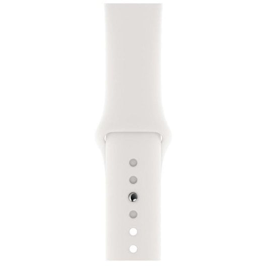 Apple Watch Series 4 GPS + Cellular 40mm OLED Acier Inoxydable Argent Blanc S/L Etanche 4G Pulsomètre