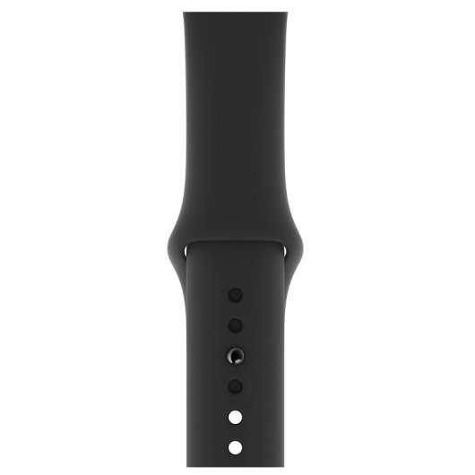 Apple Watch Series 4 GPS + Cellular 40mm Aço Inoxidável Preto Sideral com Bracelete Desportiva Preta