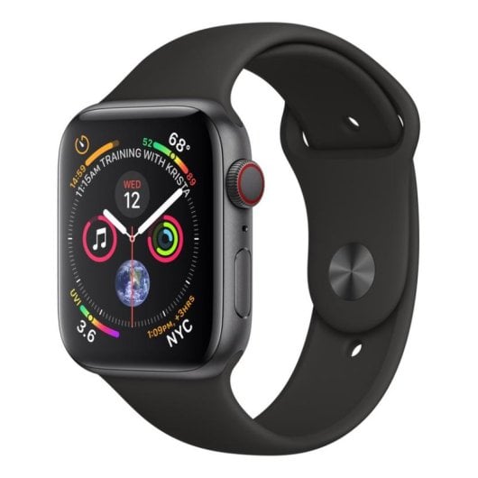 Apple Watch Series 4 GPS + Cellular 44mm Retina OLED Cinzento Espacial S/L Resistente à Água 50m