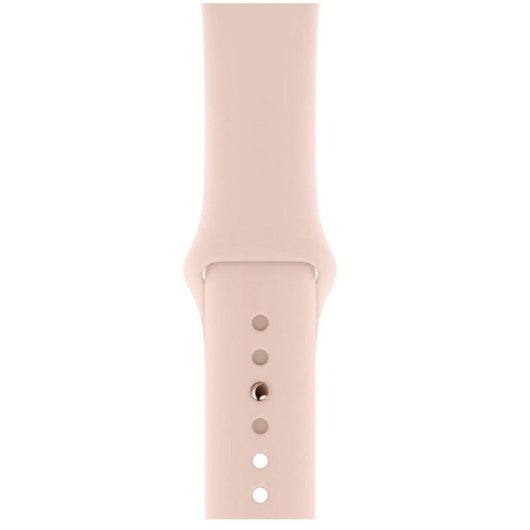 Apple Watch Series 4 GPS 40mm Retina OLED Alluminio Oro Cinturino Rosa S/M Resistente all’Acqua 50m Pulsometro