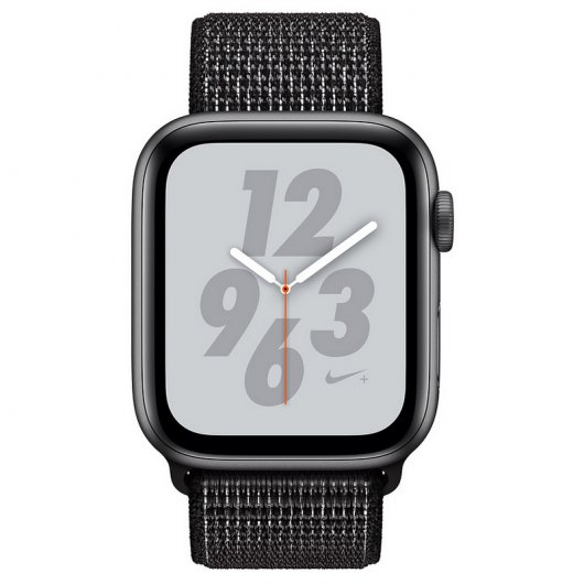 Apple Watch Nike+ Series 4 GPS + Cellular 44mm Aluminio Gris Espacial con Correa Loop Nike Negra