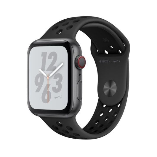 Apple Watch Nike+ Series 4 GPS + Cellular 44mm Aluminio Gris Espacial con Correa Deportiva Nike Antracita/Negro