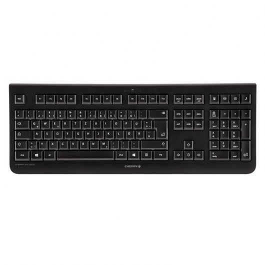 Cherry KW 2000 Teclado Inalámbrico Negro