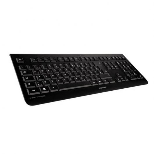 CHERRY KC 1000 tastiera Universale USB AZERTY Francese Nero
