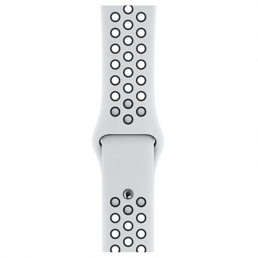 Apple Watch Nike+ Series 4 GPS 44mm Aluminio Plata con Correa Deportiva Nike Platino Puro/Negra