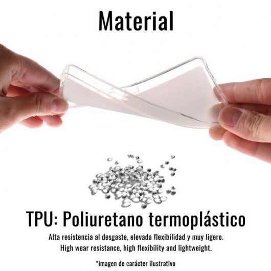 German Tech Funda Gel Transparente Mate Bq Aquaris U-U Lite