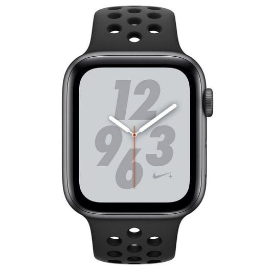 Apple Watch Nike+ Series 4 GPS 44mm Aluminio Gris Espacial con Correa Deportiva Nike Antracita/Negro