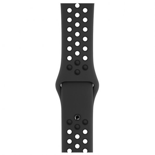 Apple Watch Nike+ Series 4 GPS 44mm Alumínio Cinzento Sideral com Bracelete Desportiva Nike Antracite/Preto