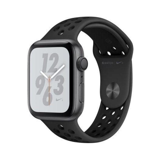 Apple Watch Nike+ Series 4 GPS 44mm Aluminio Gris Espacial con Correa Deportiva Nike Antracita/Negro