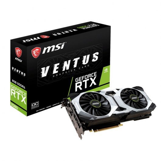 MSI GeForce RTX 2080 VENTUS 8GB OC GDDR6