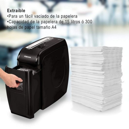 Fellowes Powershred 21Cs Destructora de Papel Corte en Partículas