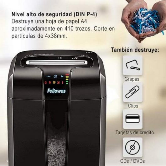 Fellowes 73Ci Destructora de Papel Corte en Partículas