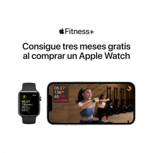 Apple Watch Series 3 GPS 42mm Alumínio Space Grey Com Correia Desportiva Preta