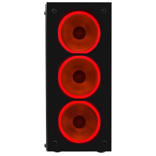 Mars Gaming MCG Red Cristal Templado USB 3.0