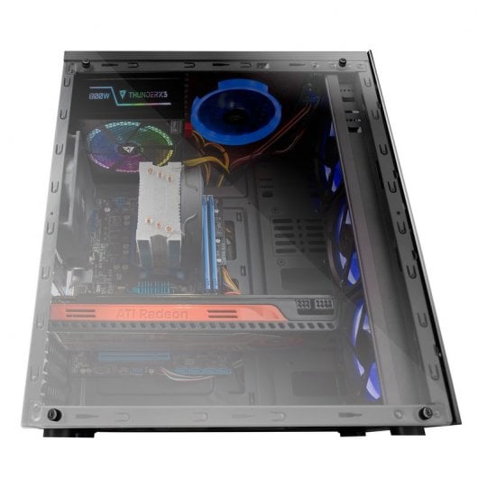 Mars Gaming MCG Blue Cristal Templado USB 3.0