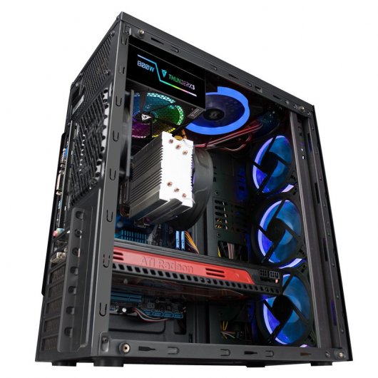 Mars Gaming MCG Blue Cristal Templado USB 3.0
